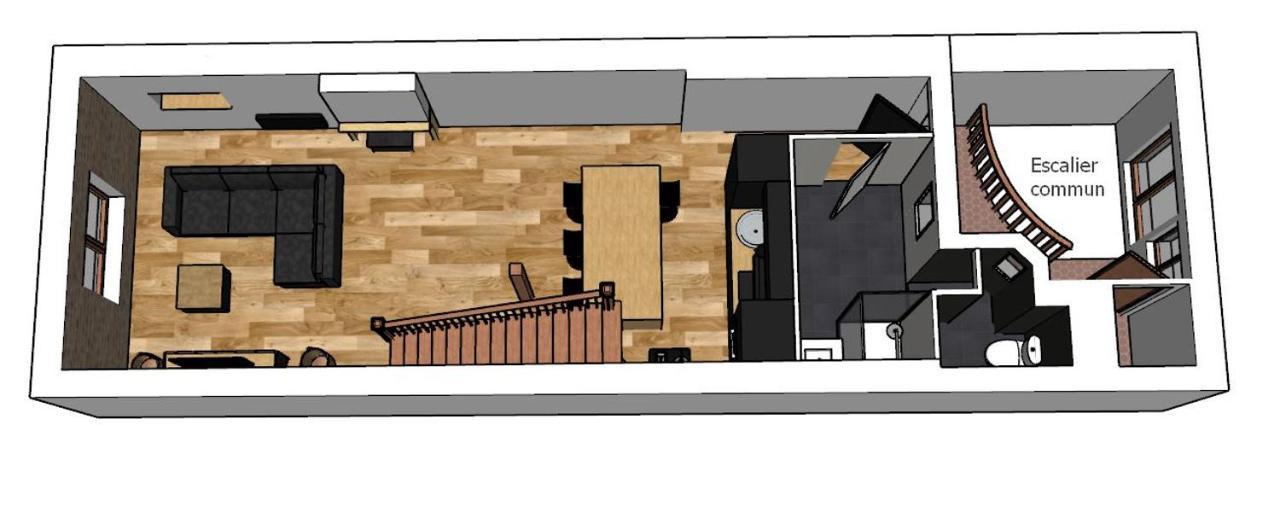 Loft Au Coeur Du Centre Ville Mâcon Exteriör bild